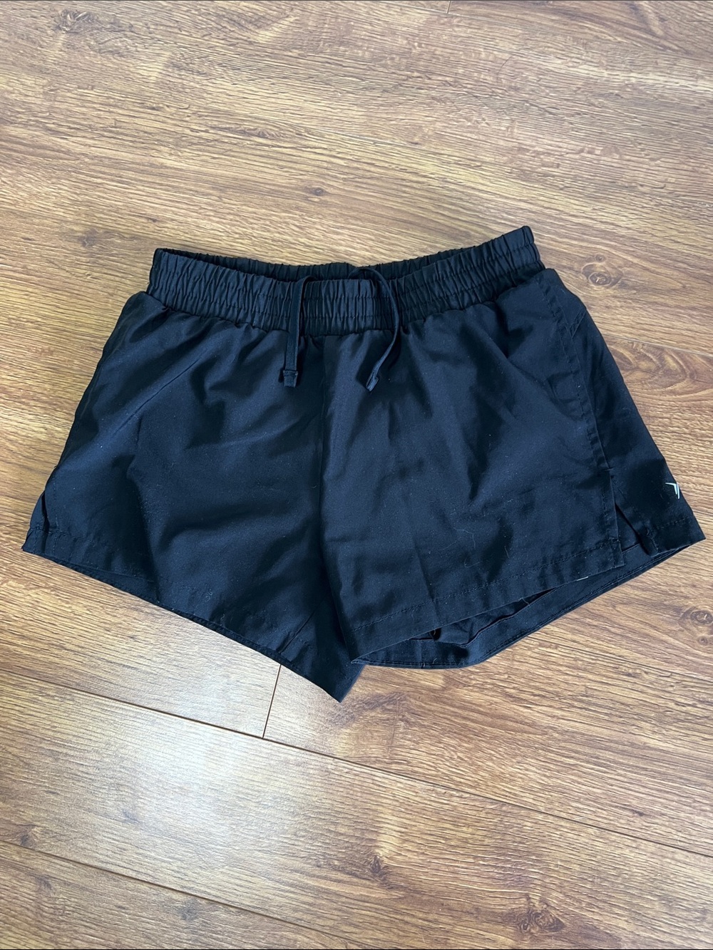 Kids Black Athletic Drawstring Shorts from Old Navy